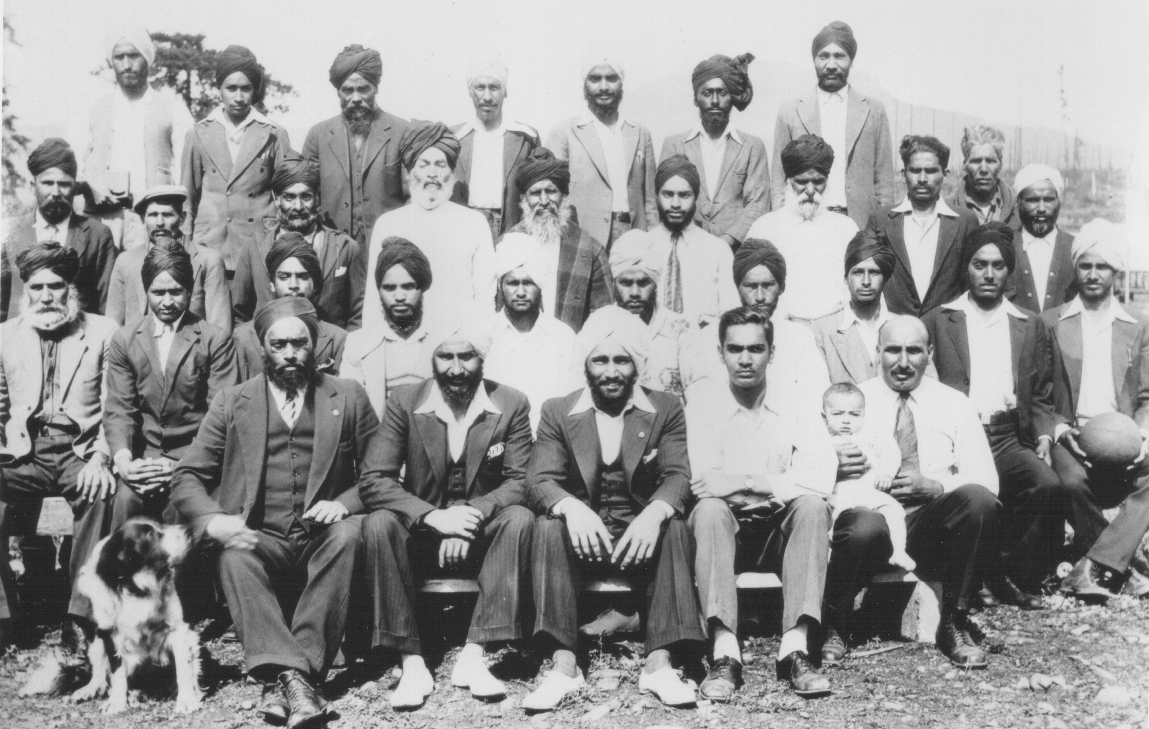 Men living in Bunkhouses, 1935