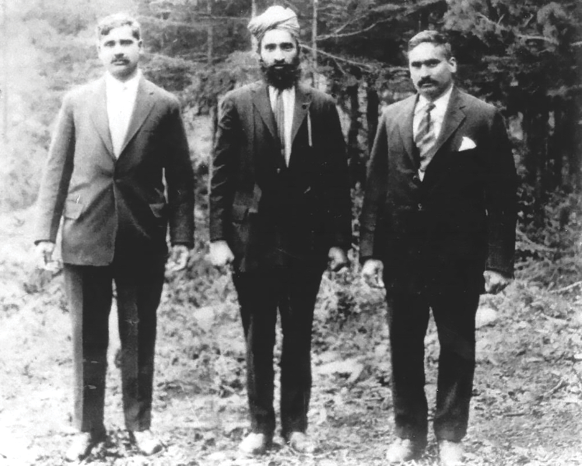 Mayo Singh & Kapoor Singh Siddoo in Paldi, Date unknown. Photo courtesy of the Mosaic of For-estry Memories.