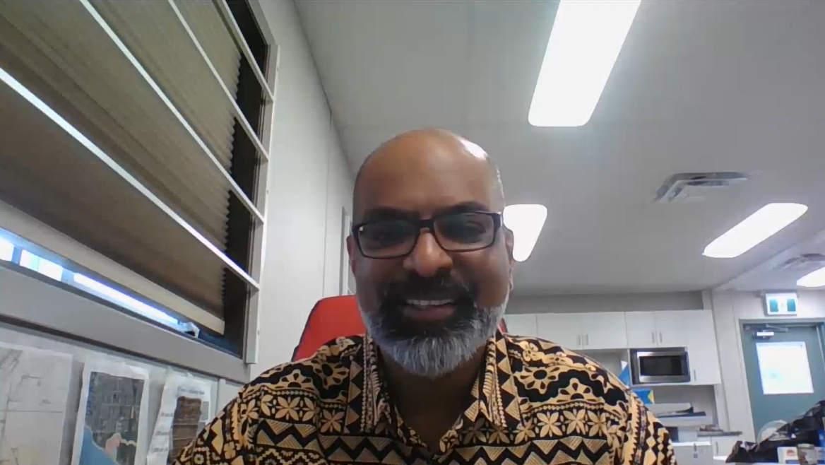Rizwaan Abbas's interview thumbnail - Archaeologist sharing their story from the South Asian Canadian Muslim community in BC