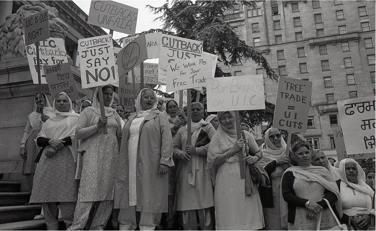 South Asian Canadian workers and labour organisers